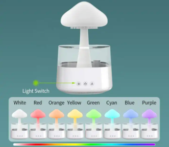 HUMIDIFICADOR AIRCLOUD DIFUSOR DE AROMAS y FUENTE DE AGUA RELAJANTE