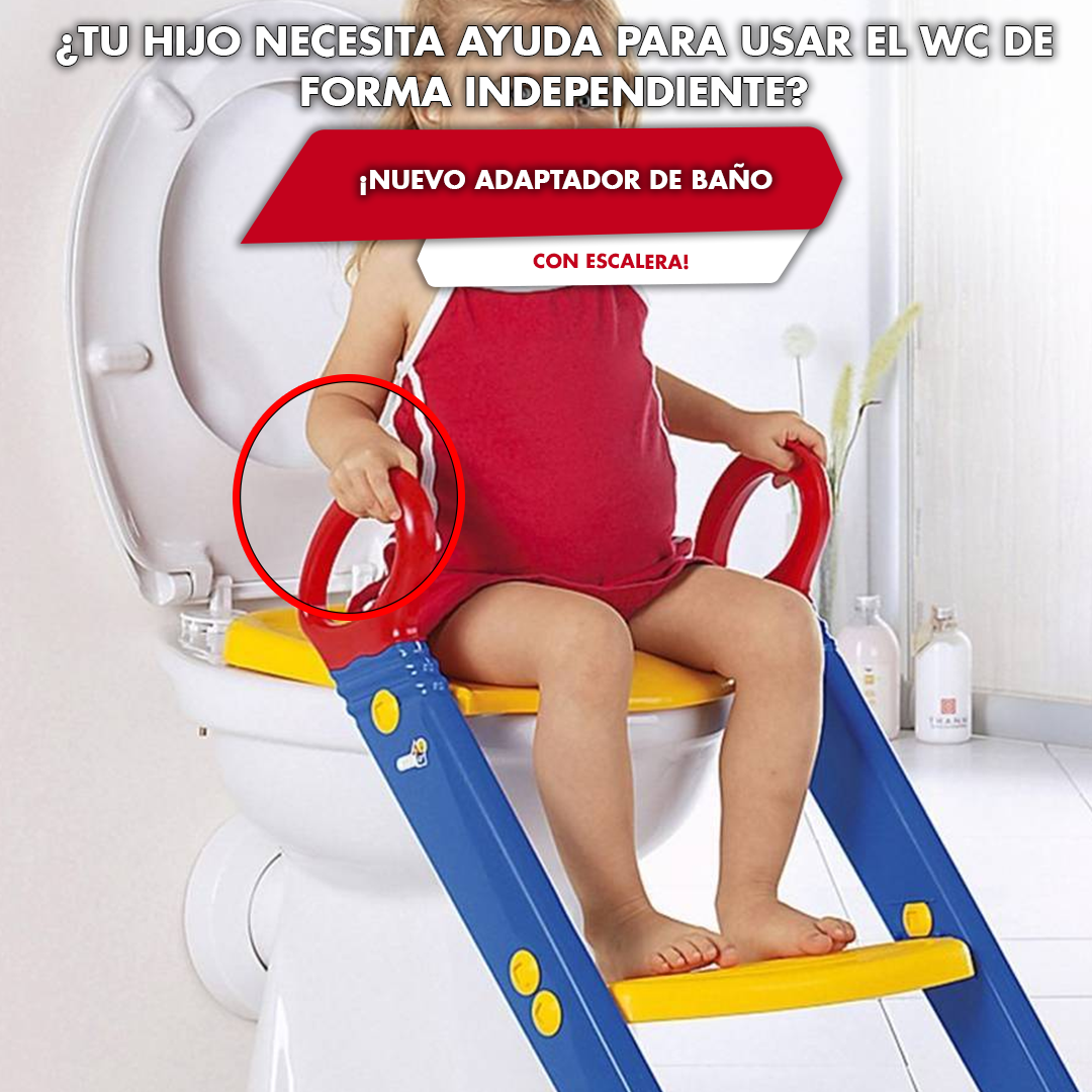 ASIENTO DE ENTRENAMIENTO WC PARA TU NIÑO